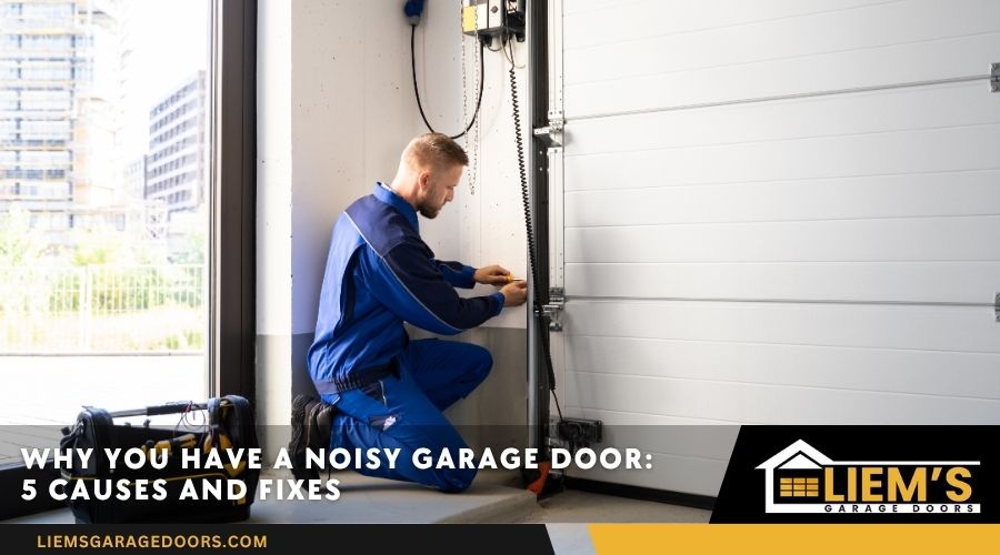 noisy garage door